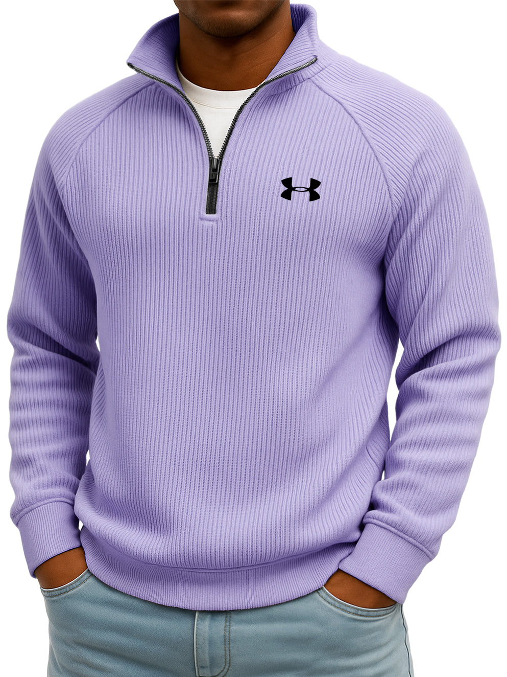 Cozy Men's Quarter-Zip Sweatshirt