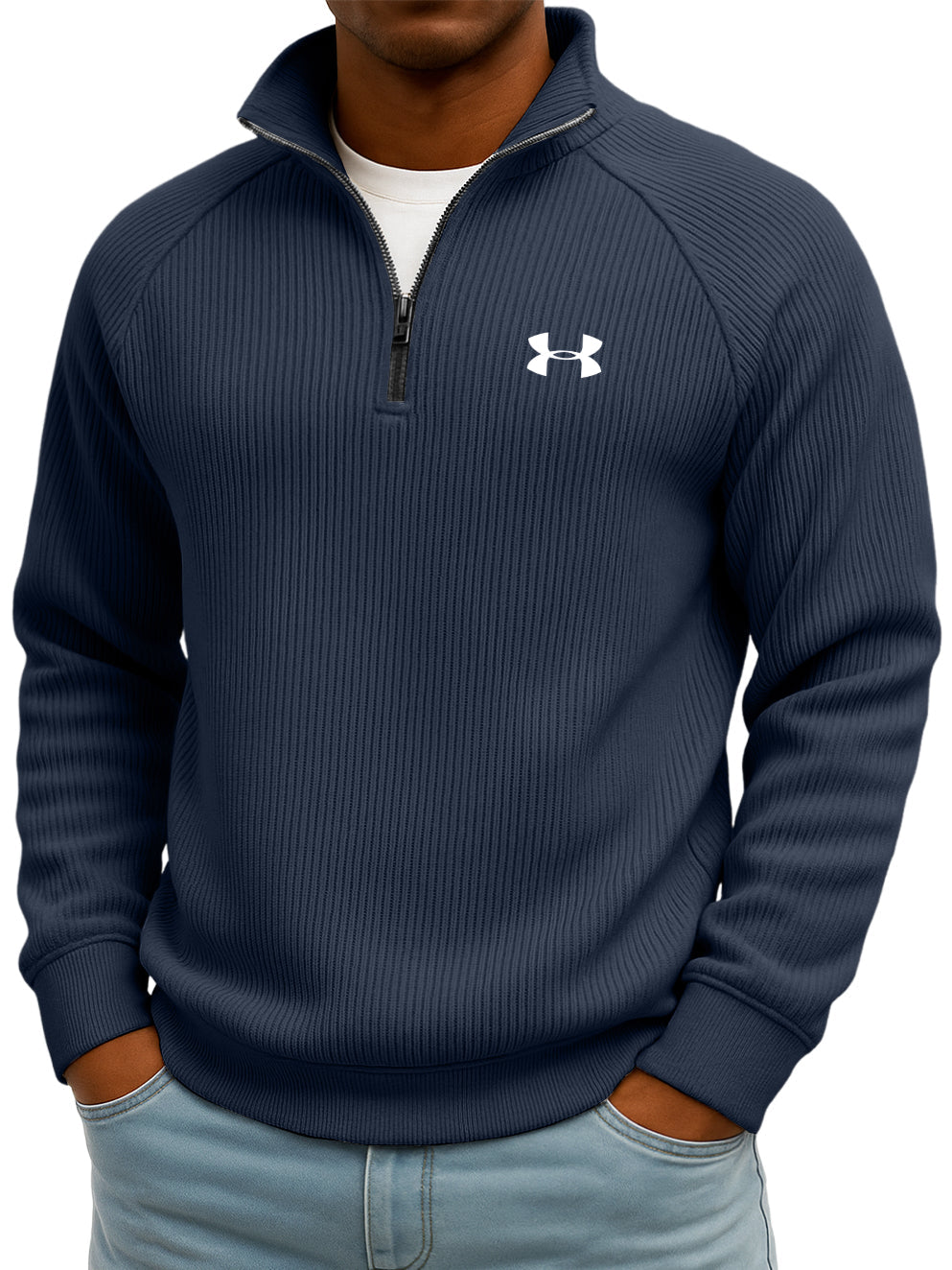 Cozy Men's Quarter-Zip Sweatshirt
