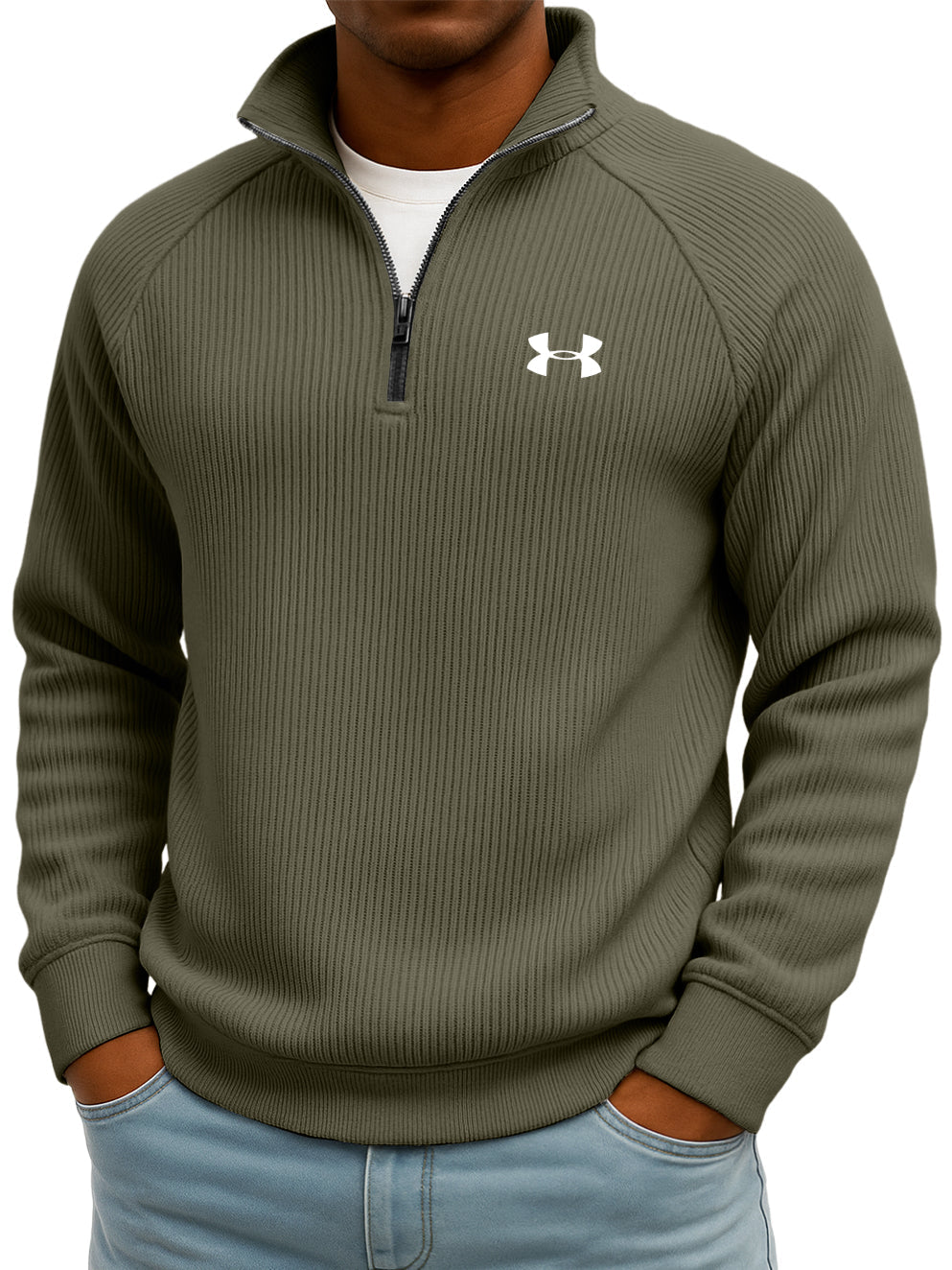 Cozy Men's Quarter-Zip Sweatshirt