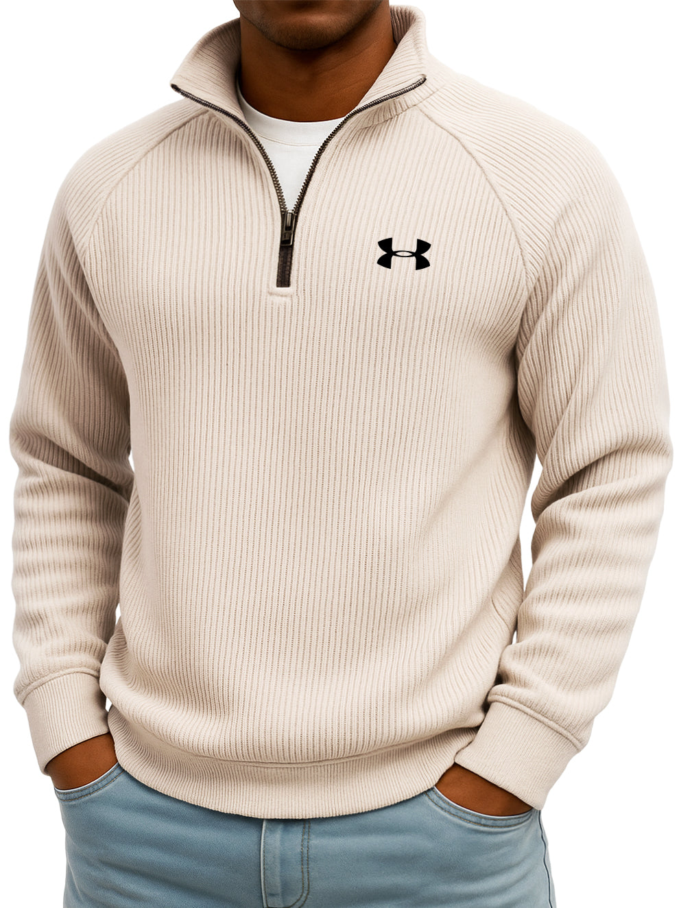 Cozy Men's Quarter-Zip Sweatshirt