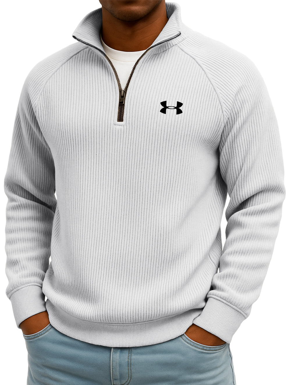 Cozy Men's Quarter-Zip Sweatshirt