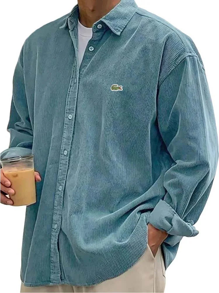 Fashion Comfy Corduroy Relaxed Shirt