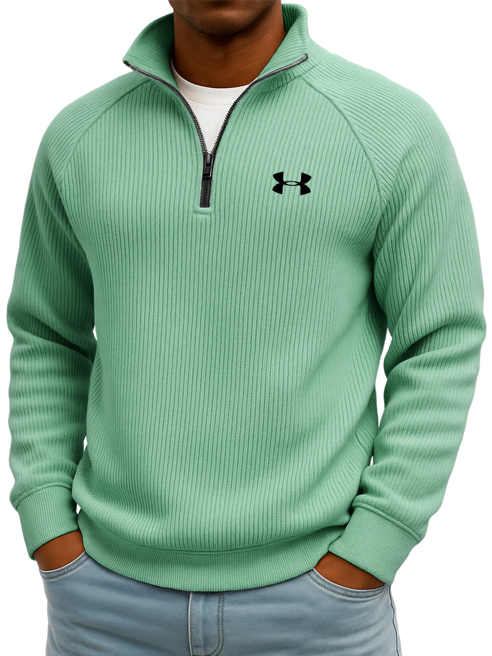 Cozy Men's Quarter-Zip Sweatshirt